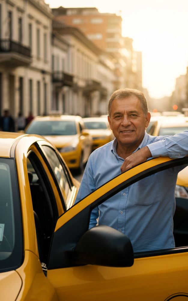 Taxista colombiano